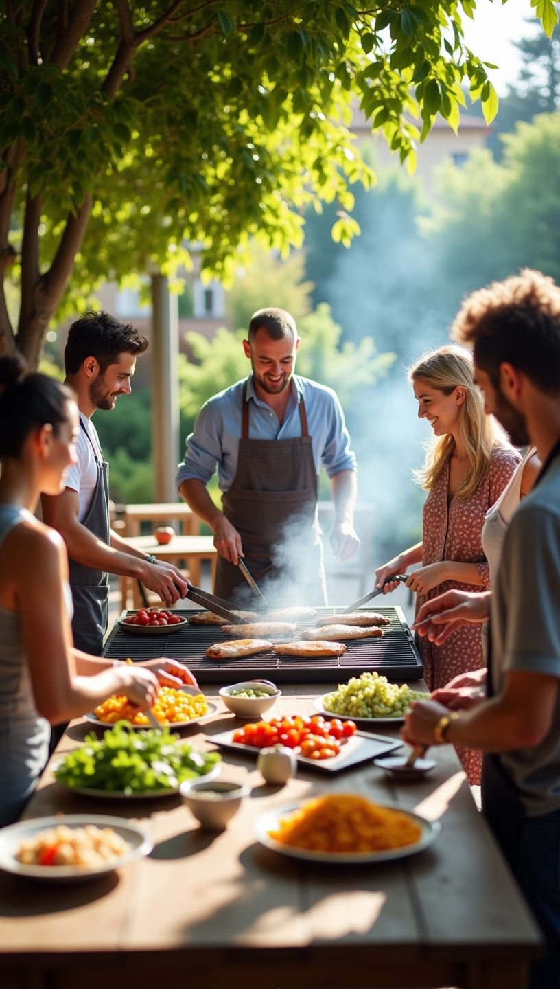 Γεύμα με ψητό σολομό και πατάτες γλυκοπατάτας