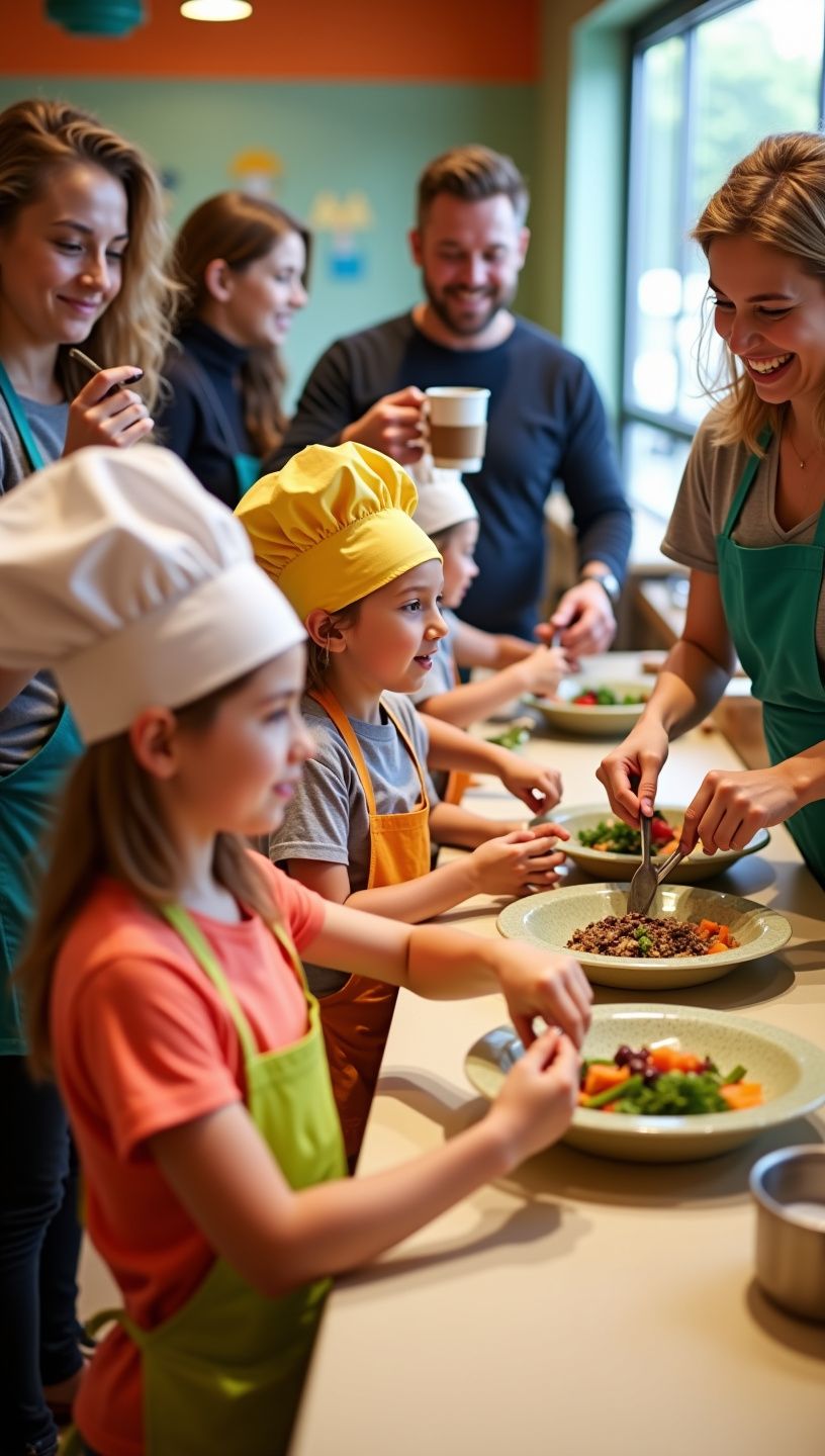 Σαλάτα με θαλασσινά και σάλτσα βινεγκρέτ